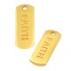 Pendentif en Zamak « Faith » 8 x 20 mm