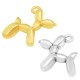 Ciondolo in Metallo Zama Palloncino a forma di Cane 20x19mm