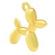 Colgante de Metal Zamak Globo con forma de Perro 20x19mm