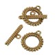 Cierre Aro Barrita Zamak 16mm Barra 20x4mm (2pcs/Set)