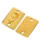 Connettore in Zama con Orecchio 15x10mm
