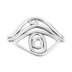 Colgante de Metal Zamak Ojo 30x22mm