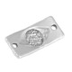 Étiquette Connecteur en Zamak « HOPE » 24 x 10 mm