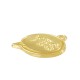 Zamak Charm Speech Bubble “YES” 17x14mm