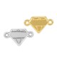 Connecteur en Zamak en Forme de Diamant 19 x 11 mm