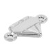 Connecteur en Zamak en Forme de Diamant 19 x 11 mm