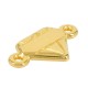 Conector de Metal Zamak Diamante 19x11mm