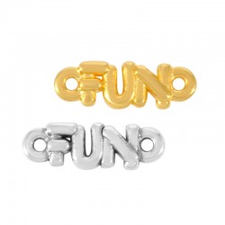 Connecteur en Zamak « FUN » 11 x 6 mm