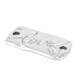 Zamak Connector Tag "love" 20x10mm