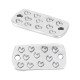 Conector de Metal Zamak Rectangular  "love" 20x10mm