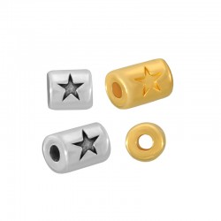 Zamak Tube with Star 6mm Ø2.2mm