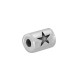 Passante in Zama Tubo con Stella 6mm (Ø2.2mm)
