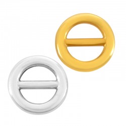 Connecteur rond en Zamak 12 mm