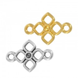 Conector de Metal Zamak Cruz 11x16mm