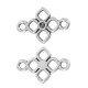 Connecteur Zamak Croix 11 x 16 mm