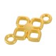 Conector de Metal Zamak Cruz 11x16mm