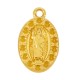 Charm Ovale en Zamak avec Jésus 10 x 16 mm