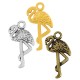 Zamak Charm Flamingo 12x23mm