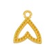 Zamak Charm Mermaid Fish Tail 12mm