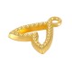 Colgante de Metal Zamak Cola de Sirena 12mm
