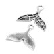 Colgante de Metal Zamak Cola de Sirena 18mm