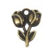 Zamak Charm Flower Tulips 15mm