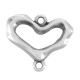 Connettore in Zama Cuore 20x16mm