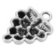 Ciondolo in Zama Grappolo d'Uva 14x19mm