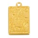 Pendentif en Zamak en Forme de Boussole de Tarot 15 x 24 mm