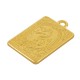 Pendentif en Zamak Carte de Tarot « THE World » 15 x 24 mm