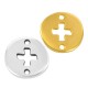 Connettore in Zama Rotondo con Croce 13mm