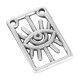 Cadre Pendentif en Zamak avec œil Maléfique 17 x 25 mm