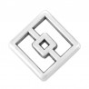 999° Silver Antique Plated/ 5µm