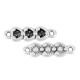 Connettore in Zama Triplo Cuore 6x16mm