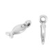 Zamak Charm Fish 5x10mm