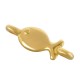 Connettore in Zama Pesce 5x12mm