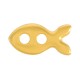 Connettore in Zama Pesce 12x6mm