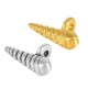 Ciondolo in Zama Conchiglia 3x12mm