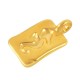 Zamak Charm Tag with Seahorse 9x12mm