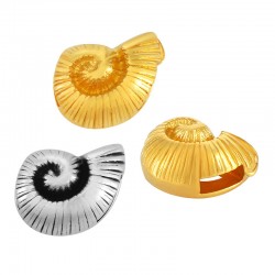 Curseur en Zamak avec Coquillage 11 mm Ø5.2 x 2.2 mm