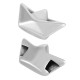 Curseur Bateau en Zamak 14 x 8 mm Ø 3.2 x 1.7 mm