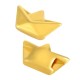 Passante in Zama Barchetta di Carta 14x8mm (Ø3.2x1.7mm)