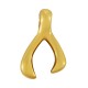 Zamak Charm Wishbone 7x10mm Ø1.6mm