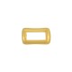 Zamak Slider Rectangular with Cross 7x9mm Ø5.2x2.2mm