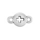 Zamak Connector Round with Cross 8mm