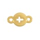 Zamak Connector Round with Cross 8mm