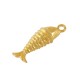 Pendentif Poisson en Zamak 12 x 30 mm