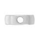 Zamak Bead Cloud with Smile 10x8mm Ø1.2mm