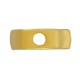 Zamak Bead Cloud with Smile 10x8mm Ø1.2mm