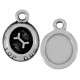 Zamak Charm Dog Bowl with Bone 12mm